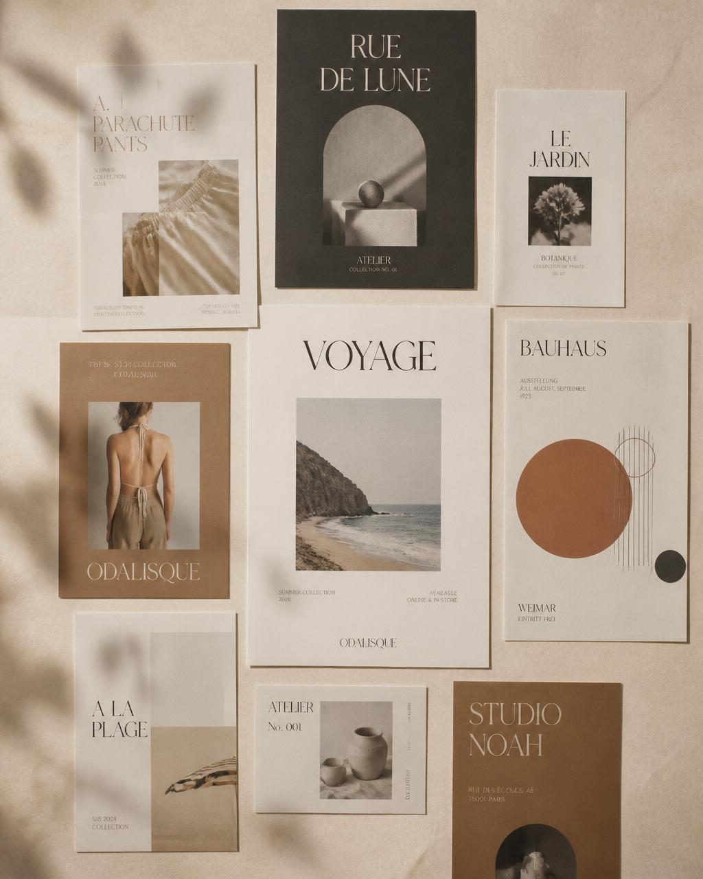 Editorial Design: Magazin, Buchcover und Layout mit typografischem Satz
